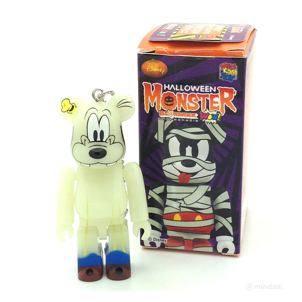 Disney WOW! x Halloween Monster Bearbrick  - Goofy (GID) Version 100% Size