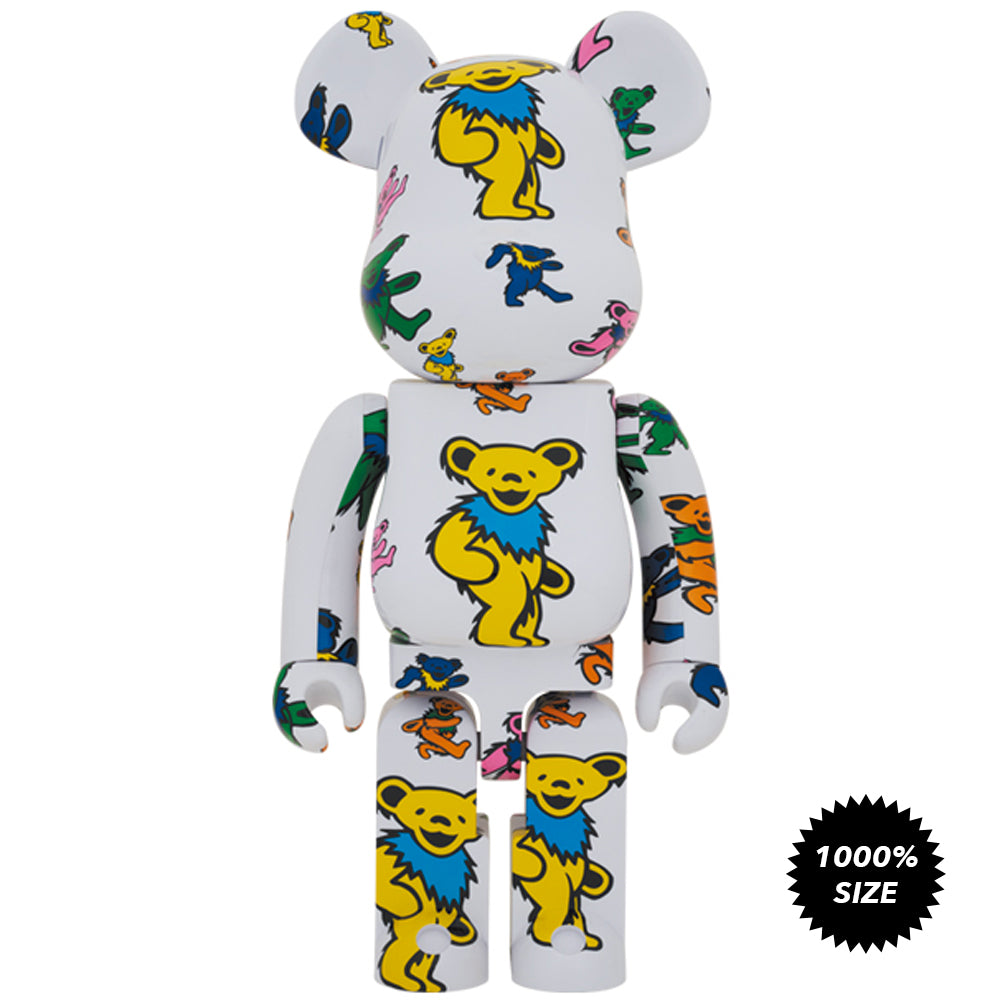 Grateful Dead (Dancing Bear) 1000% Bearbrick by Medicom Toy