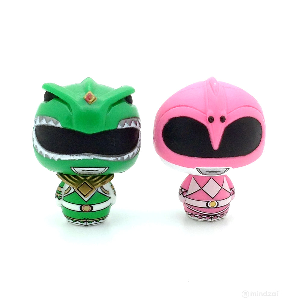 Power Rangers Pint Sized Heroes Blind Bag - Green and Pink Ranger (Set of 2)