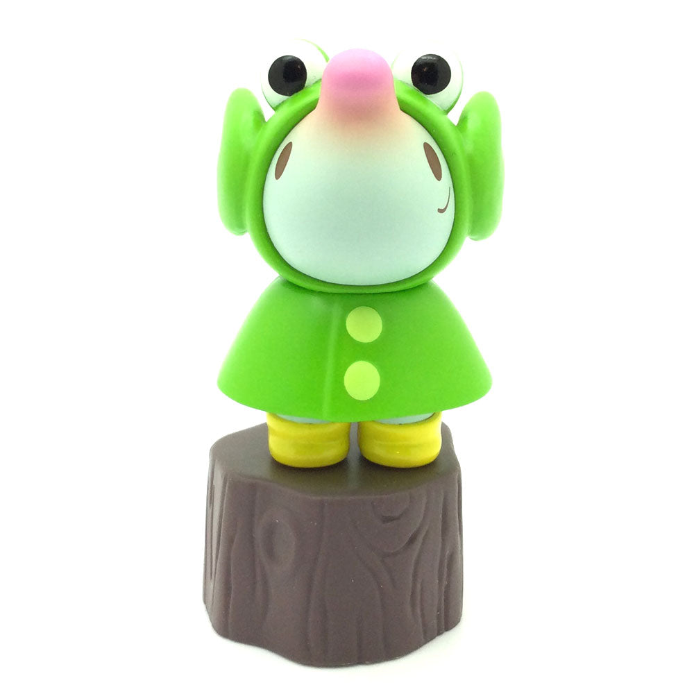 Greenie & Elfie Rainy Day Series  x Unbox Industries - Elfire in Green Coat