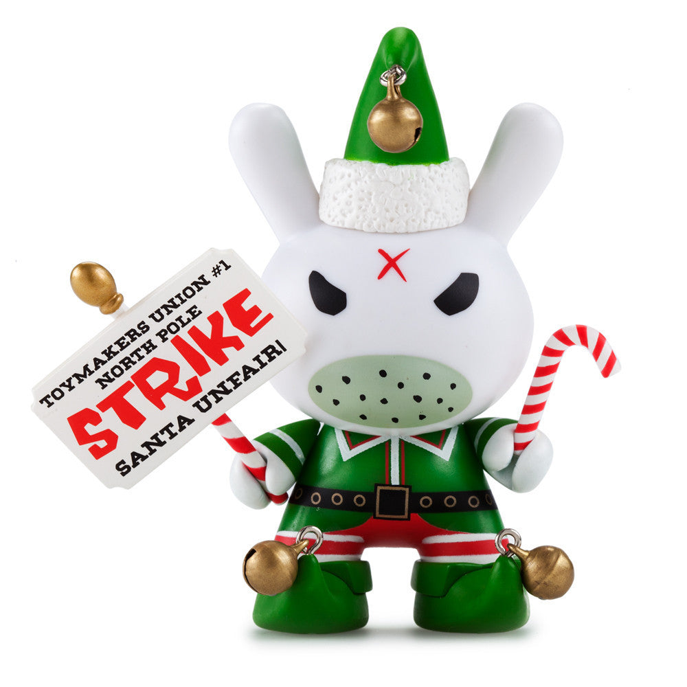 Grumpy Elf 3" Dunny by Frank Kozik x Kidrobot - Mindzai  - 3