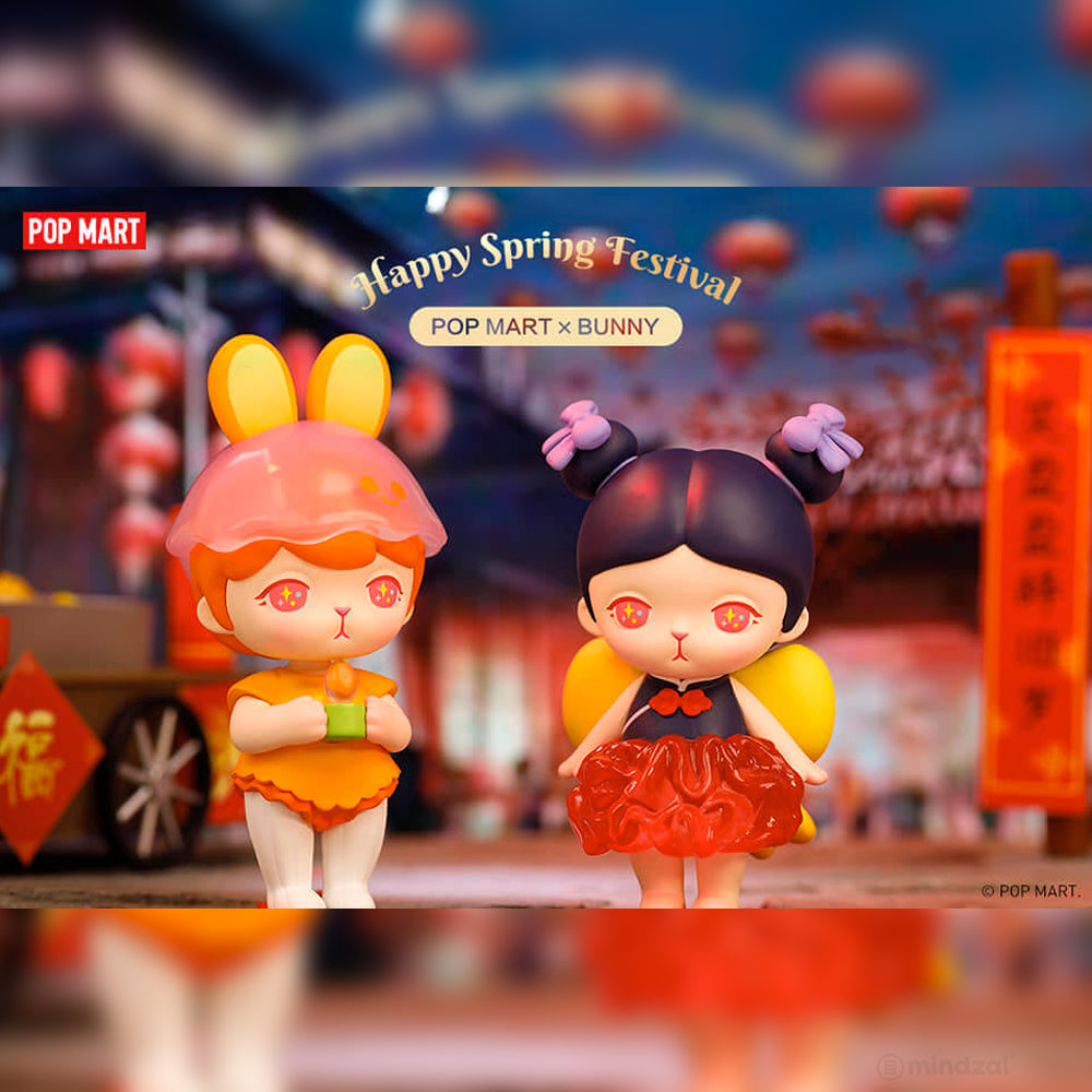 Bunny Happy Spring Festival Blind Box Series by POP MART