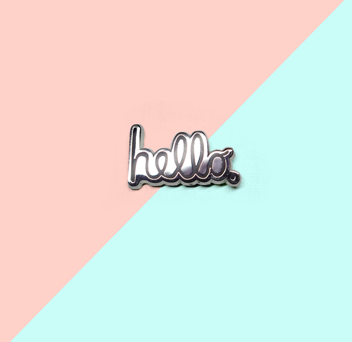 Hello Enamel Pin by Classicbot