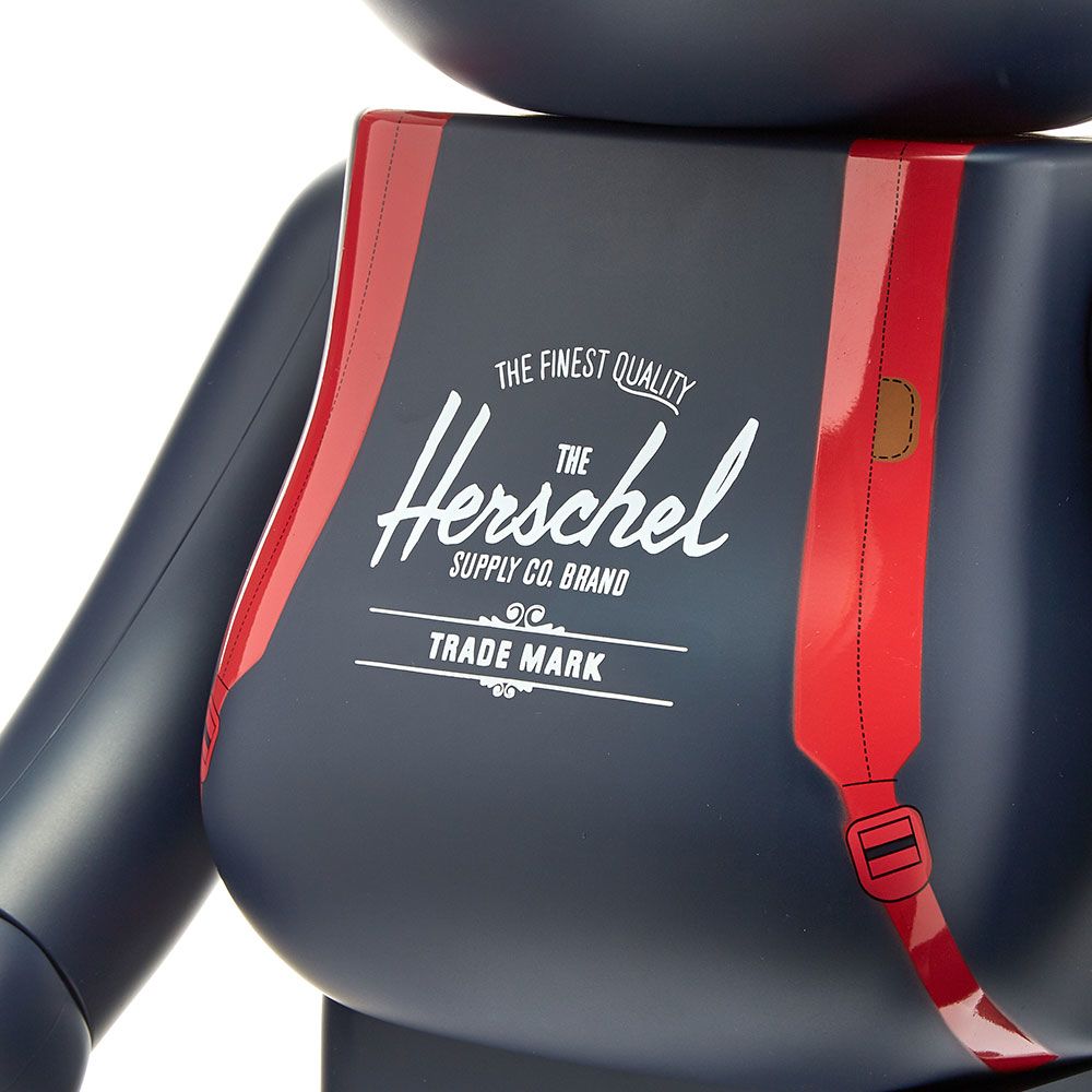 Herschel Supply 1000% Bearbrick by Medicom Toy