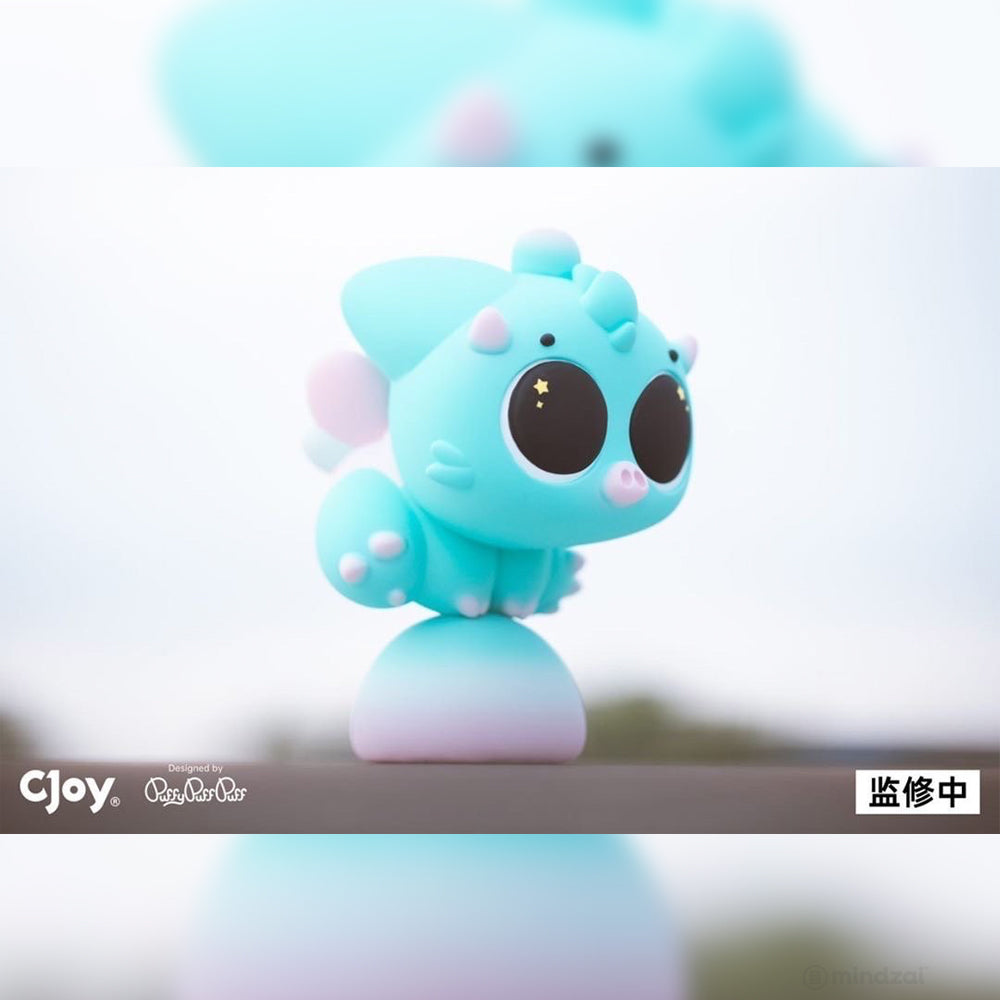 Hophop Piggy Resin Art Toy Figure by PuffyPuffPuff x CJOY
