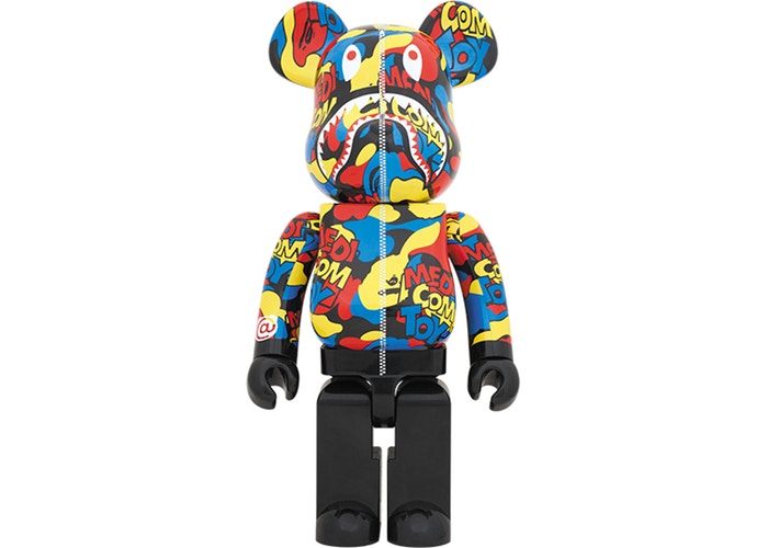 BAPE(R) BE@RBRICK LINE CAMO SHARK 1000％ BE@RBRICK SERIES 50