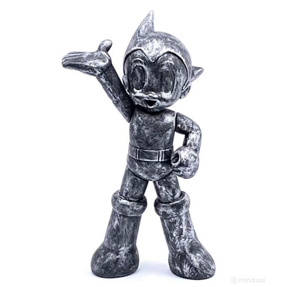 Astro Boy Iconic Brushed Silver Style Edition by ToyQube x Tezuka Productions