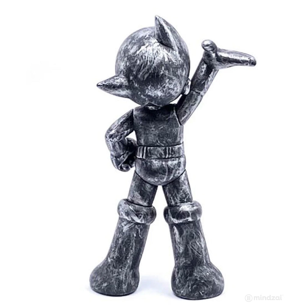 Astro Boy Iconic Brushed Silver Style Edition by ToyQube x Tezuka Productions