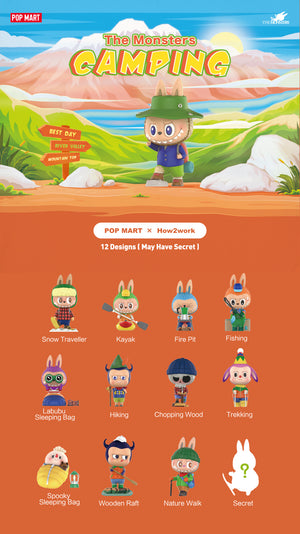 The Monster Camping Series Blind Box by POP MART x Kasing Lung