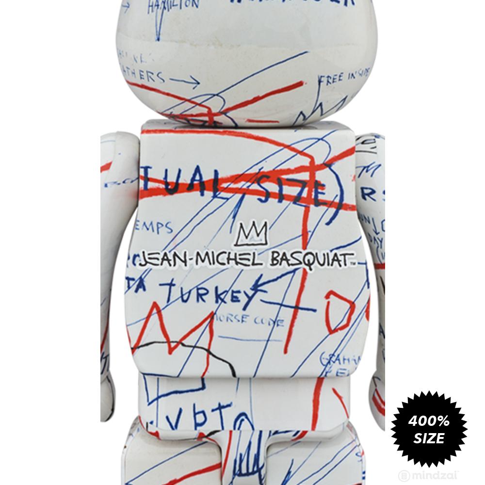 Jean-Michel Basquiat #2 100% + 400% Bearbrick Set by Medicom Toy