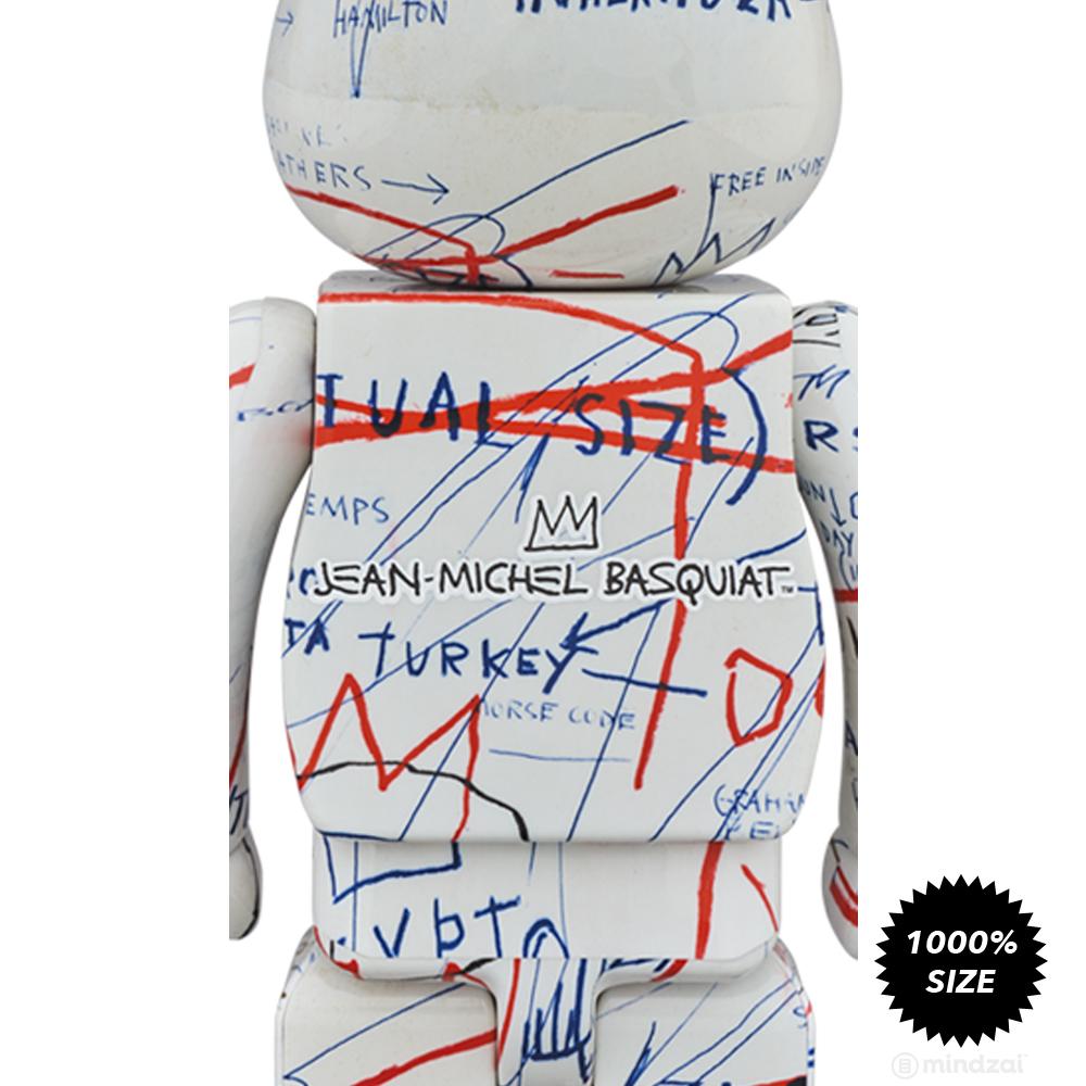 Jean-Michel Basquiat #2 1000% Bearbrick by Medicom Toy