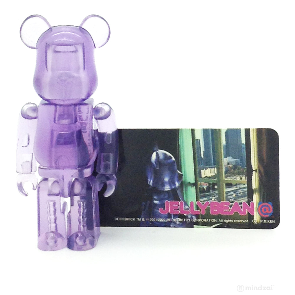 Bearbrick Series 7 - Purple Jellybean 100% Size
