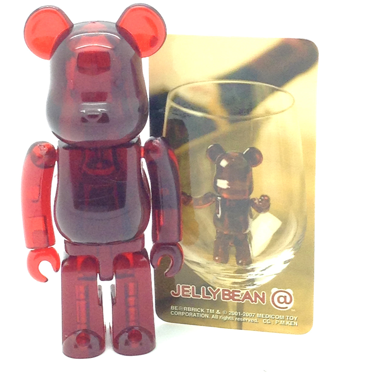 Bearbrick Series 14 - Red Wine Jellybean 100% Size