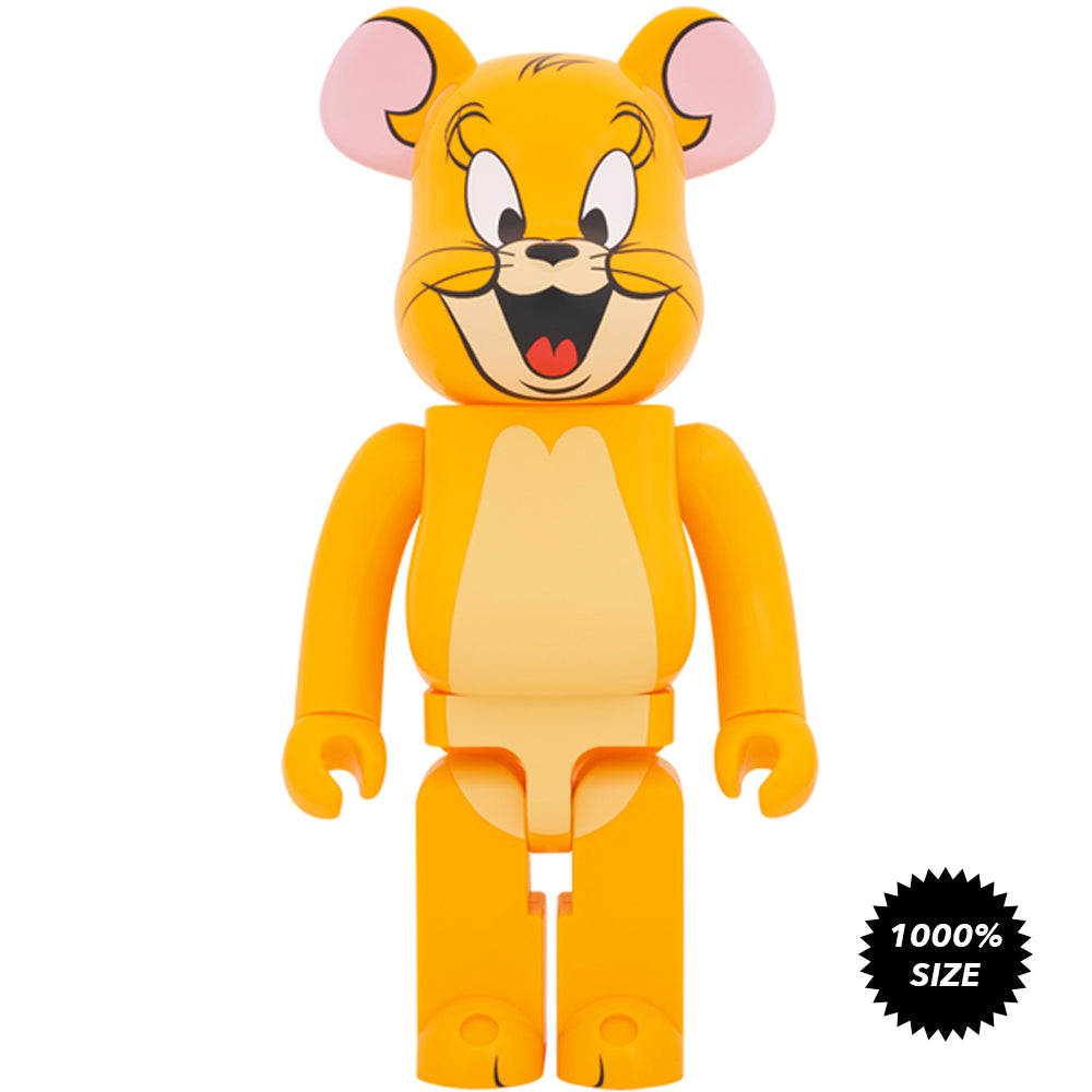 Tom &amp; Jerry: Jerry (Classic Color) 1000% Bearbrick by Medicom Toy