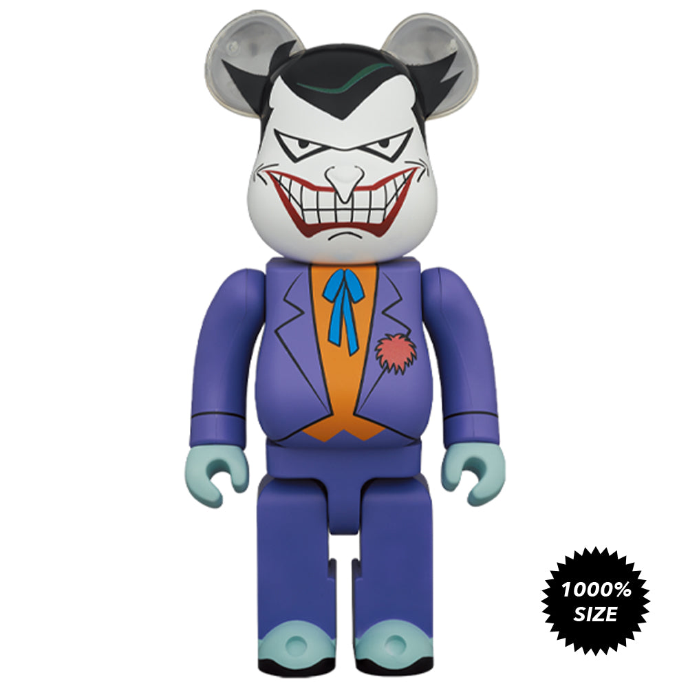 The Joker (Batman the Animated Series Ver.) 1000% Bearbrick by Medicom Toy