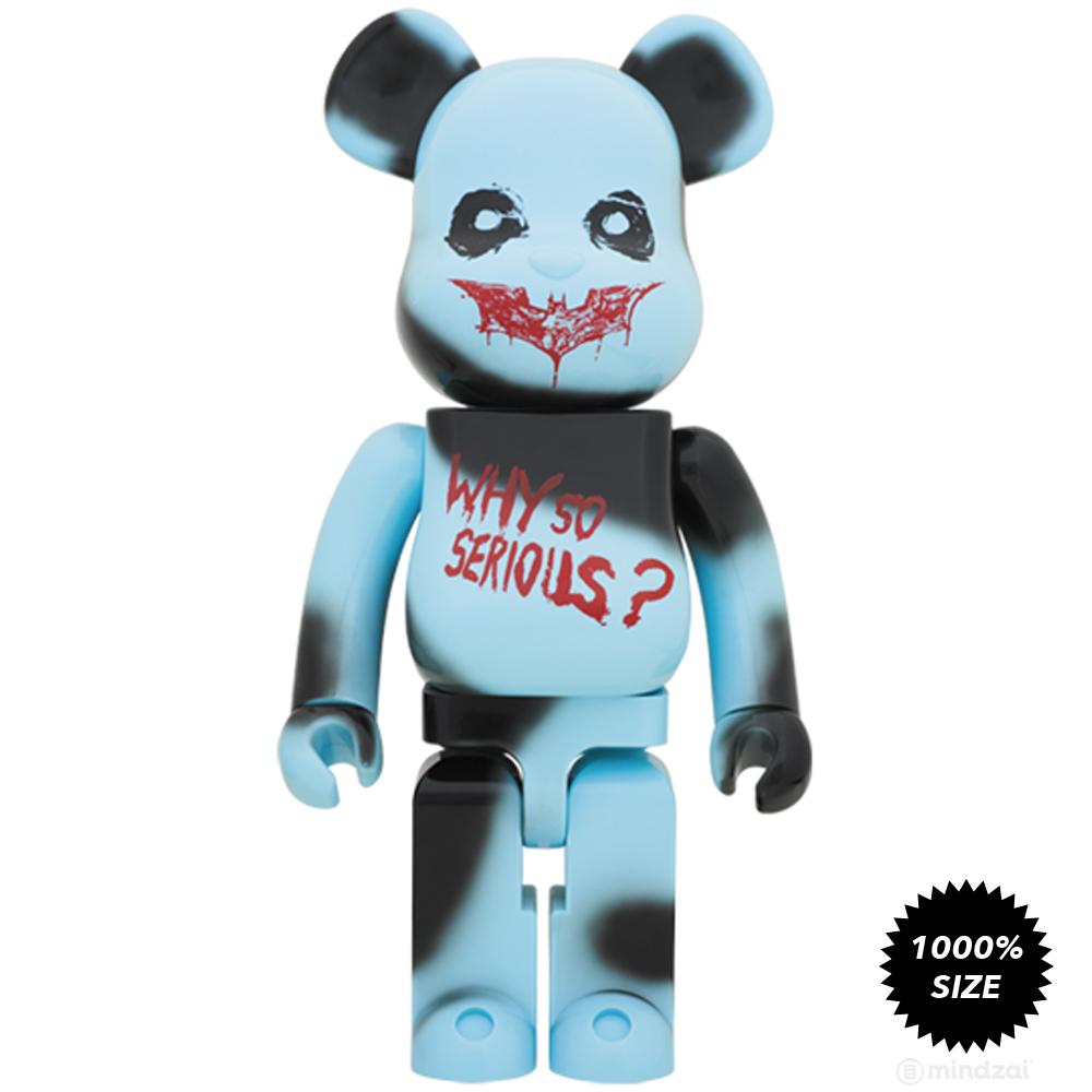 THE JOKER (WHY SO SERIOUS? Ver.) 1000% Bearbrick by Medicom Toy