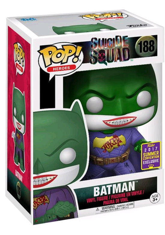 Suicide Squad: Batman Joker POP! Vinyl Figure by Funko (2017 SDCC Summer Convention Exclusive)