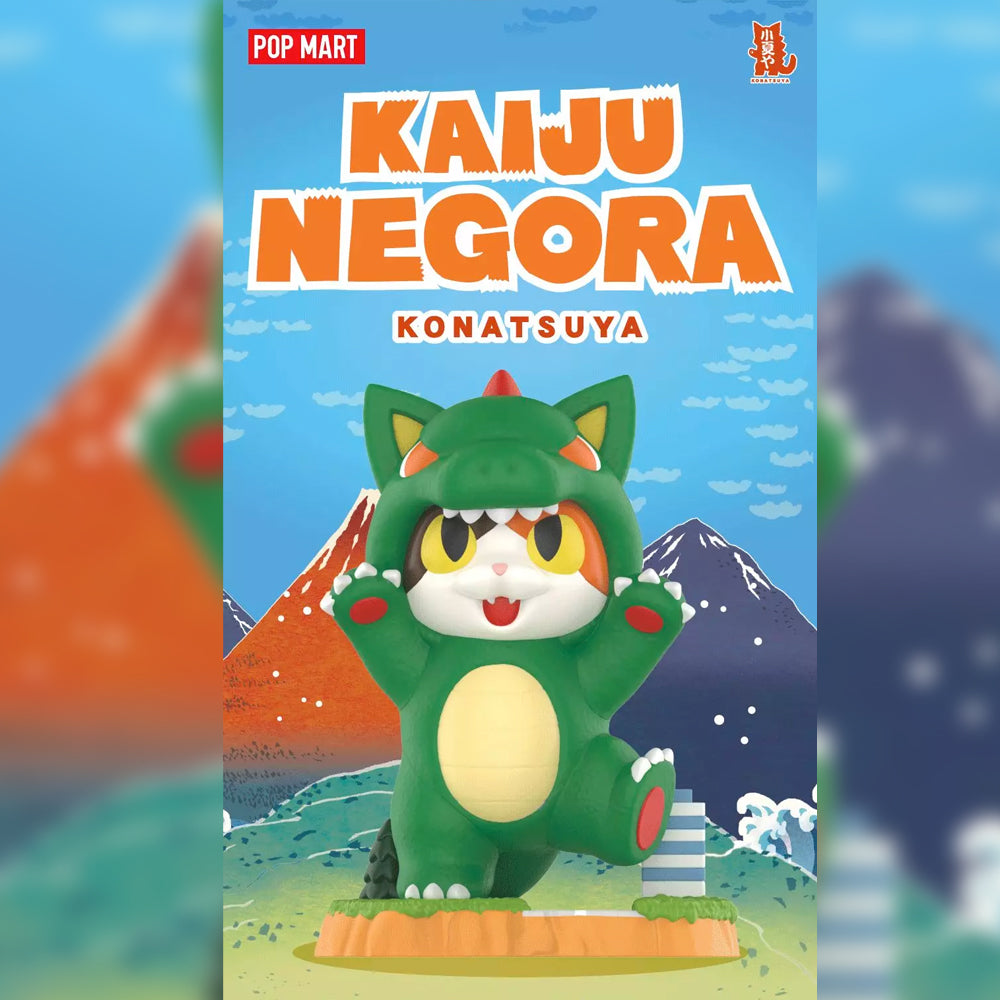 *Pre-order* Kaiju Negora's Life Blind Box Series by Konatsuya x POP MART