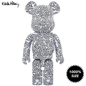 Keith Haring #4 1000% Bearbrick by Medicom Toy