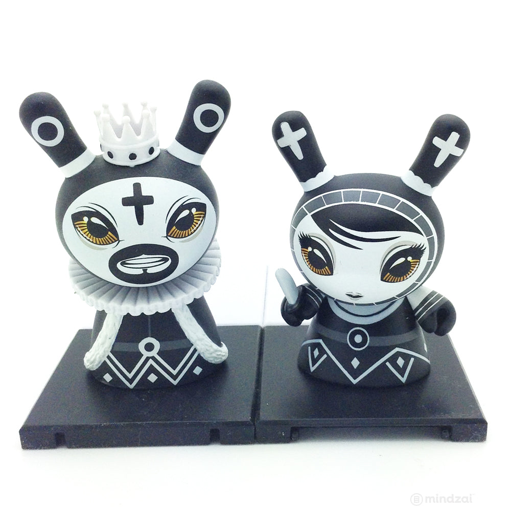 Shah Mat Dunny Chess Mini Series - King (Black) and Pawn (Set of 2)