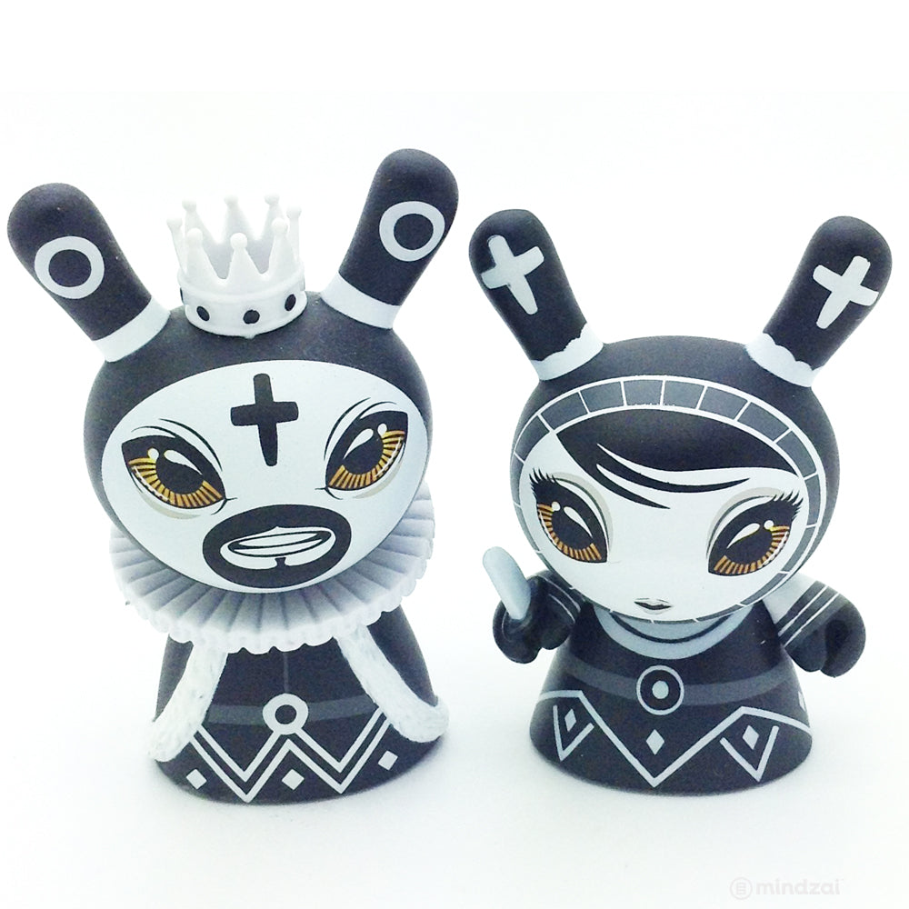 Shah Mat Dunny Chess Mini Series - King (Black) and Pawn (Set of 2)