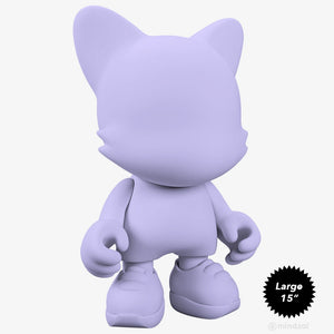 Lavender 15-INCH UberJanky Toy by Superplastic
