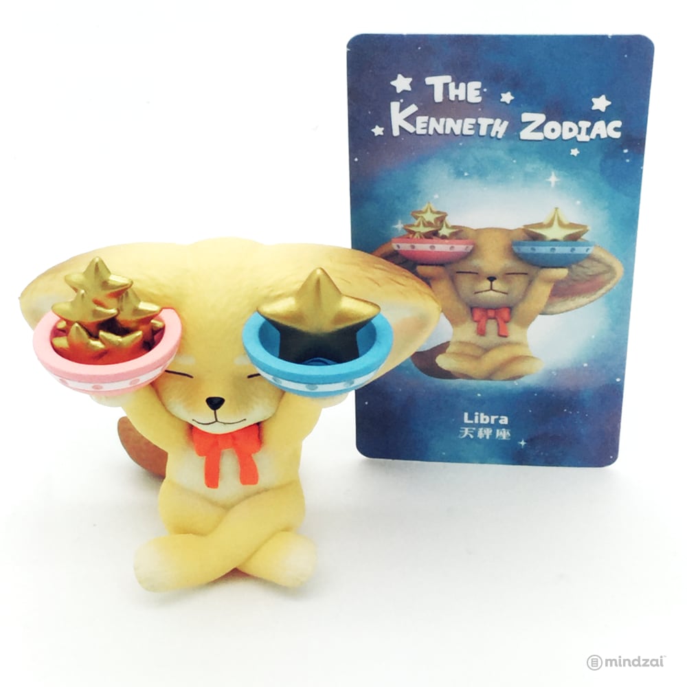 Kenneth The Fox Zodiac Blind Box Series by Yoyo Yeung x POP MART - Libra