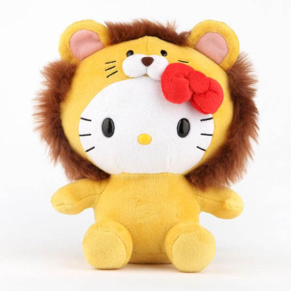 Hello Kitty Jungle 8" Plush Lion - Mindzai 