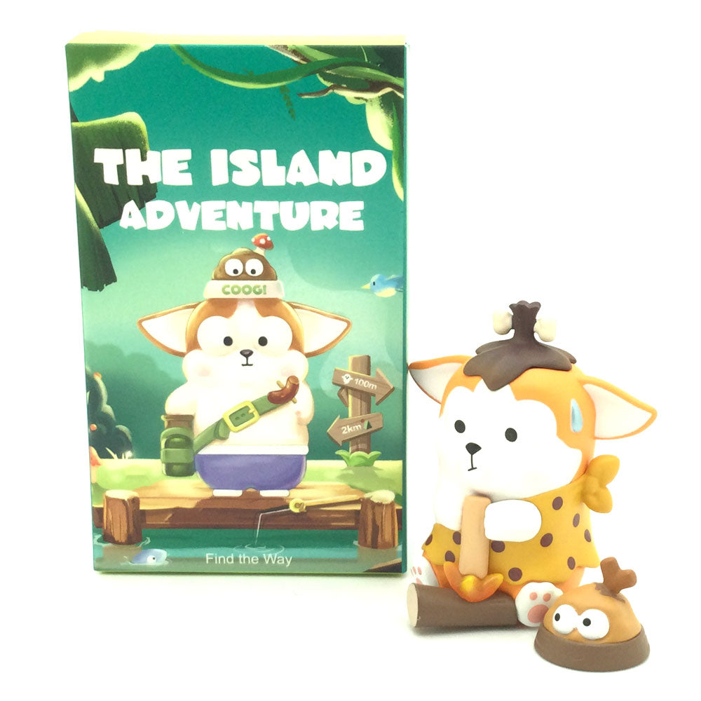 Coogi & Foody The Island Adventure Blind Box Series by POP MART - Make a Fire
