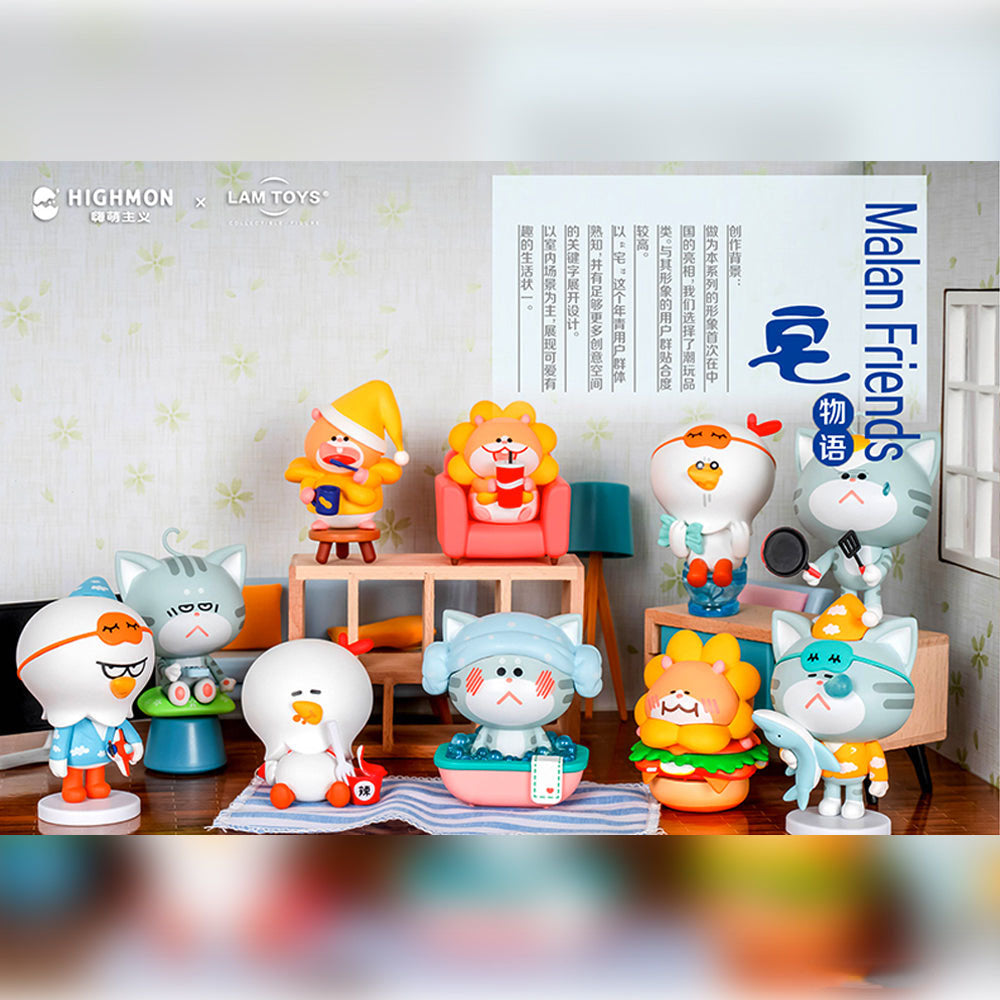 Malan Friends Living Story Blind Box Series by Highmon x Lam Toys