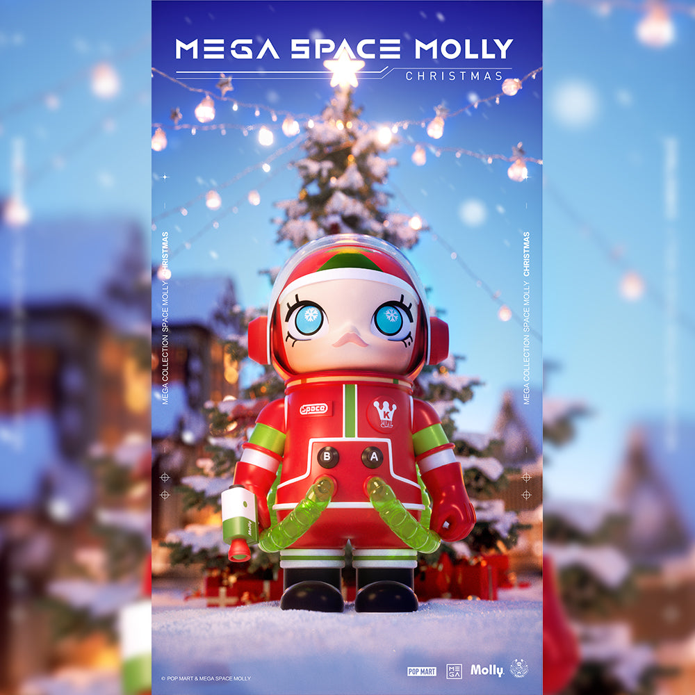 POP MART SPACE MOLLY CHRISTMAS 400％ 新品