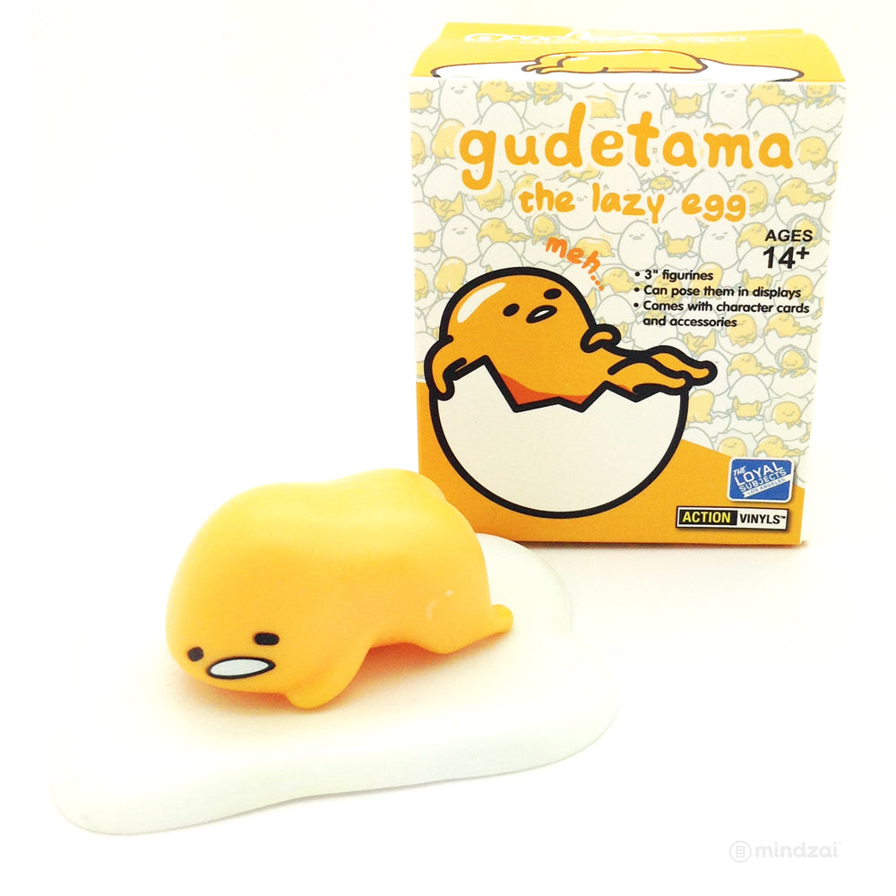 たまたま Gudetama Eggstra Lazy Vinyl Mini Figure Series by Kidrobot x