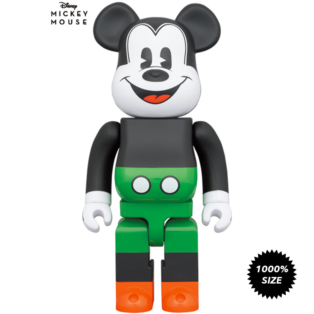 Mickey Mouse (1930&#39;s Poster Ver) 1000% Bearbrick  by Medicom Toy
