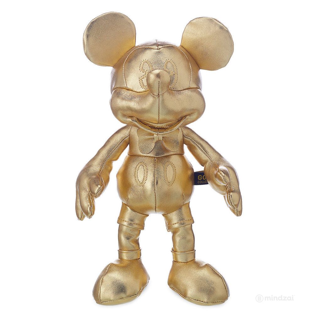 Mickey Mouse The True Original - Small Gold Plush 11&quot; - 90 Years Limited Edition