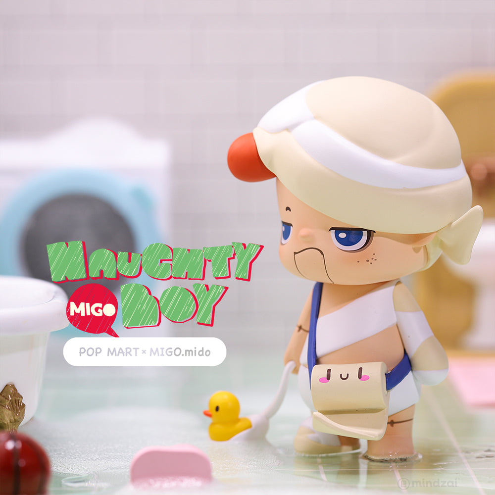 Migo Naughty Boy Blind Box Series by Gwen MIGO mido x POP MART