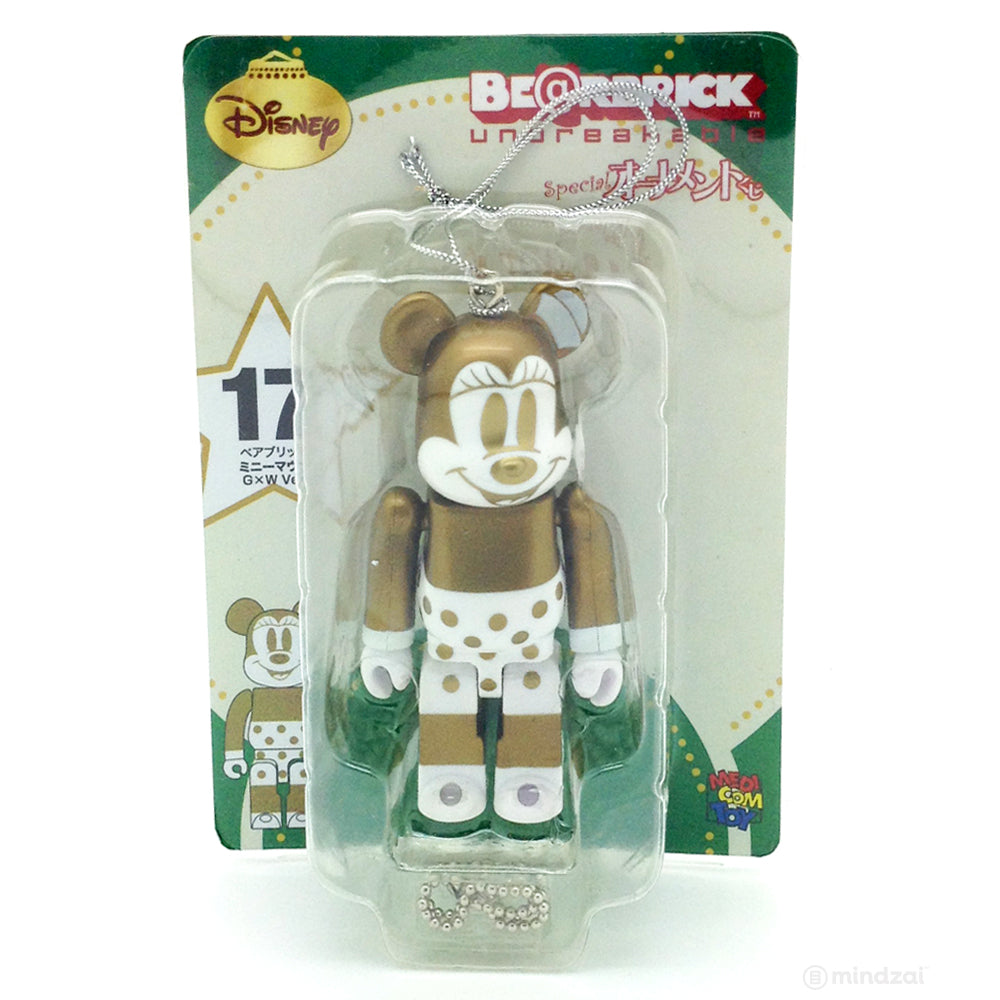 Disney Bearbrick Unbreakable Happy Kuji # 17 - Minnie Mouse G+W Version