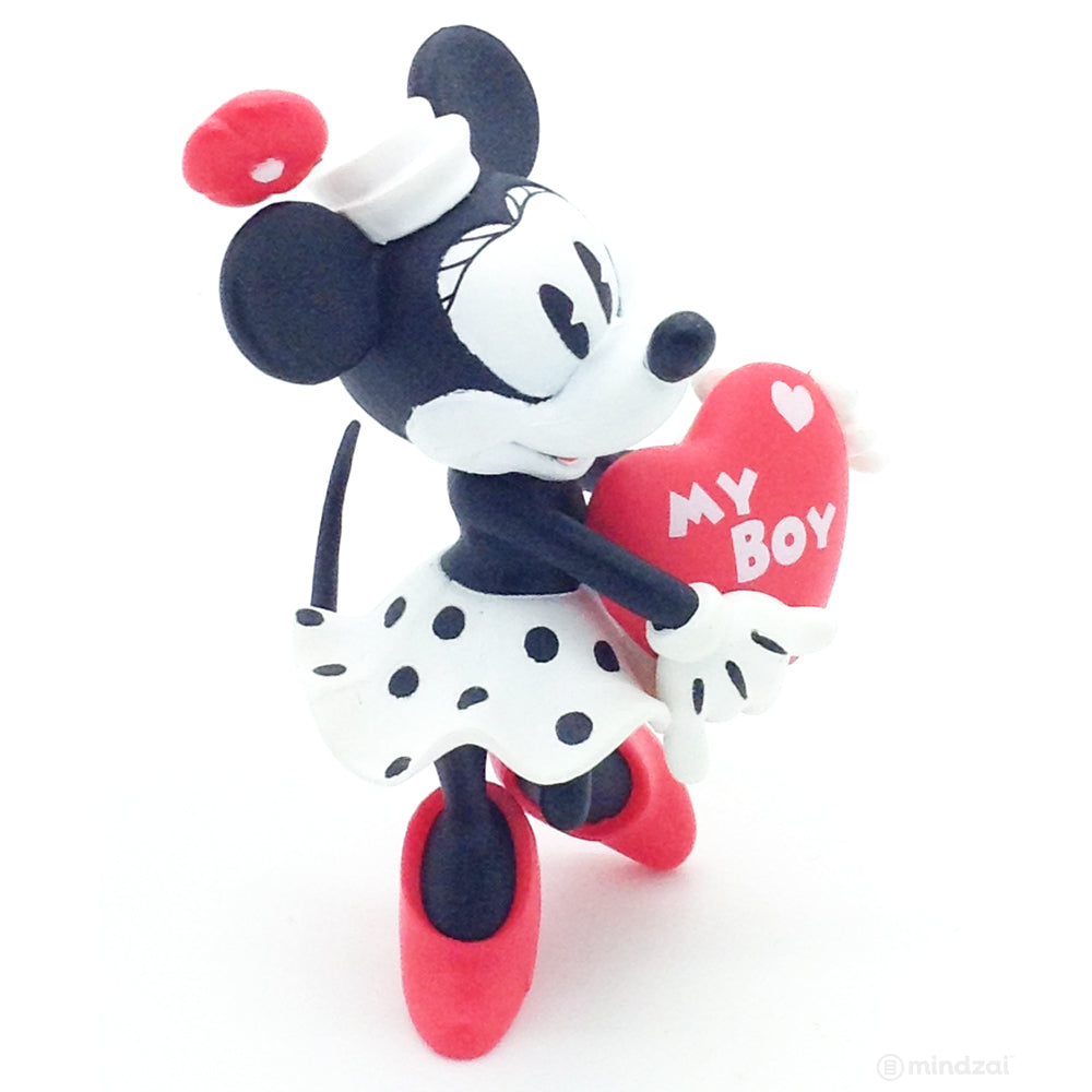 Disney Mini Figure World Series 2 Blind Box - Minnie Mouse with My Boy Heart Sign
