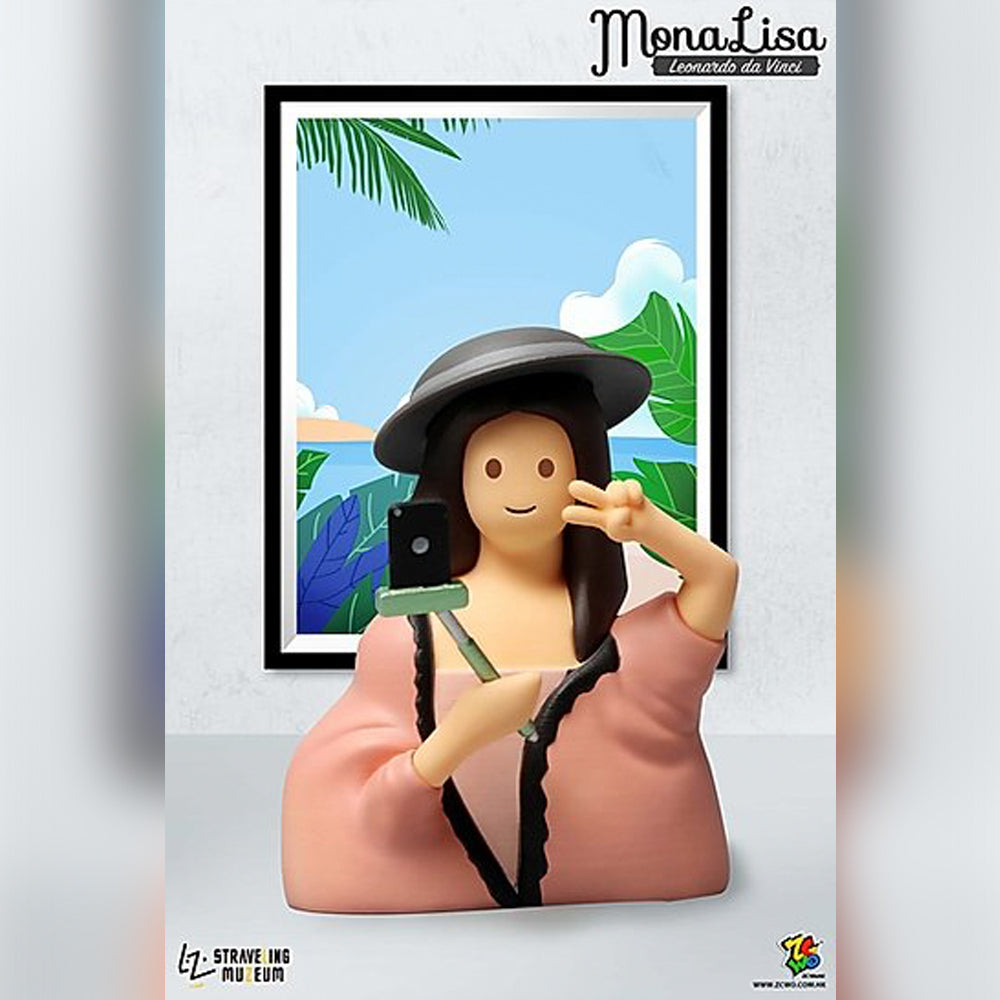 Mona Lisa Mini Figures by Straveling Muzeum