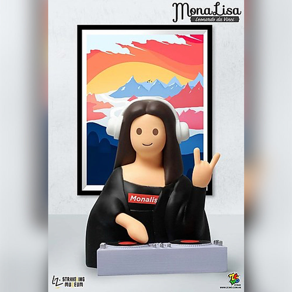Mona Lisa Mini Figures by Straveling Muzeum