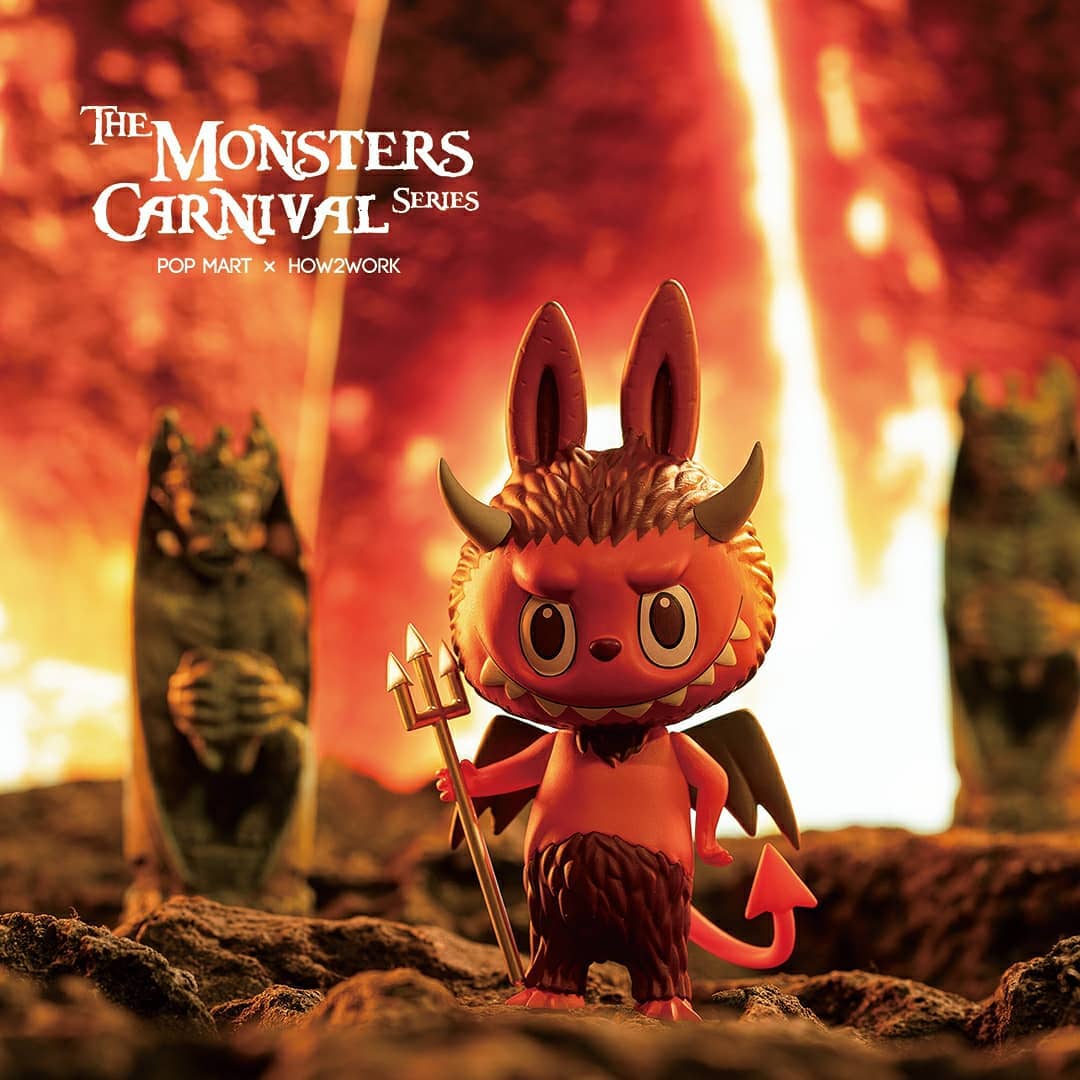 The Monster Carnival LABUBUフィギュア The Monster Carnival Labubu Mini Series Single Blind Box by