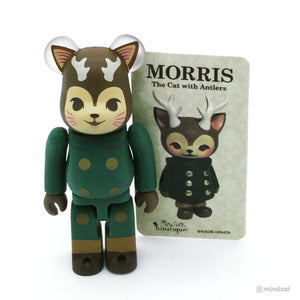 Bearbrick Series 36 - Morris the Cat with Antlers (Artist)