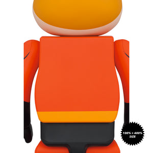 Incredibles 2: Mr. Incredible 100% + 400% Bearbrick Set by Medicom Toy