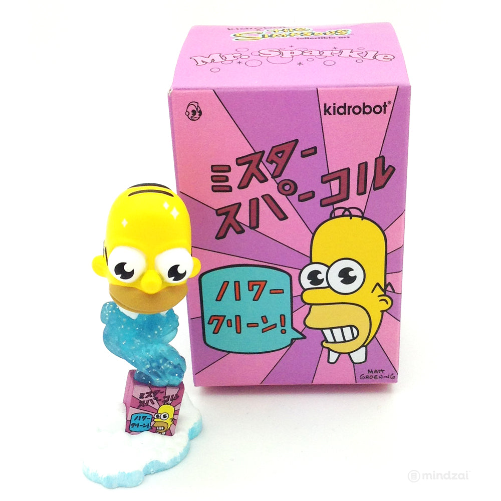 Mr. Sparkle 3" by Kidrobot x The Simpsons
