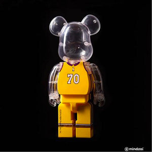 Los Angeles Lakers 400% Bearbrick by NBA x Medicom Toy