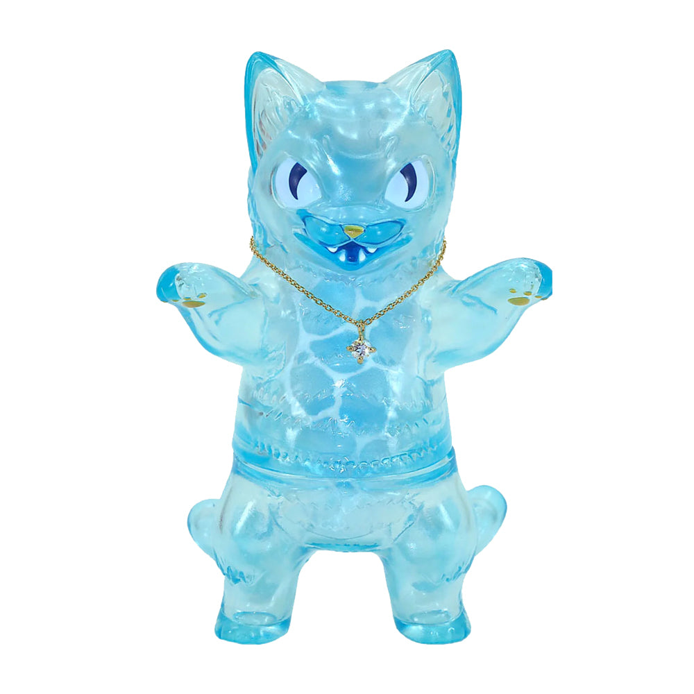 Negora Birthstone Collection (Aquamarine Version) Sofubi Art Toy by Konatsuya