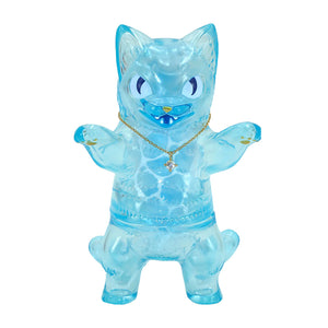 Negora Birthstone Collection (Aquamarine Version) Sofubi Art Toy by Konatsuya