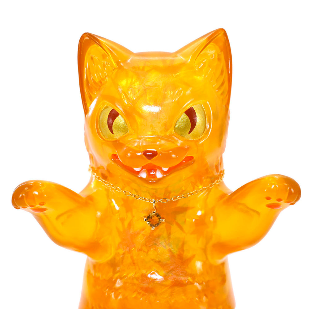 Negora Birthstone Collection (Citrine Version) Sofubi Art Toy by Konatsuya