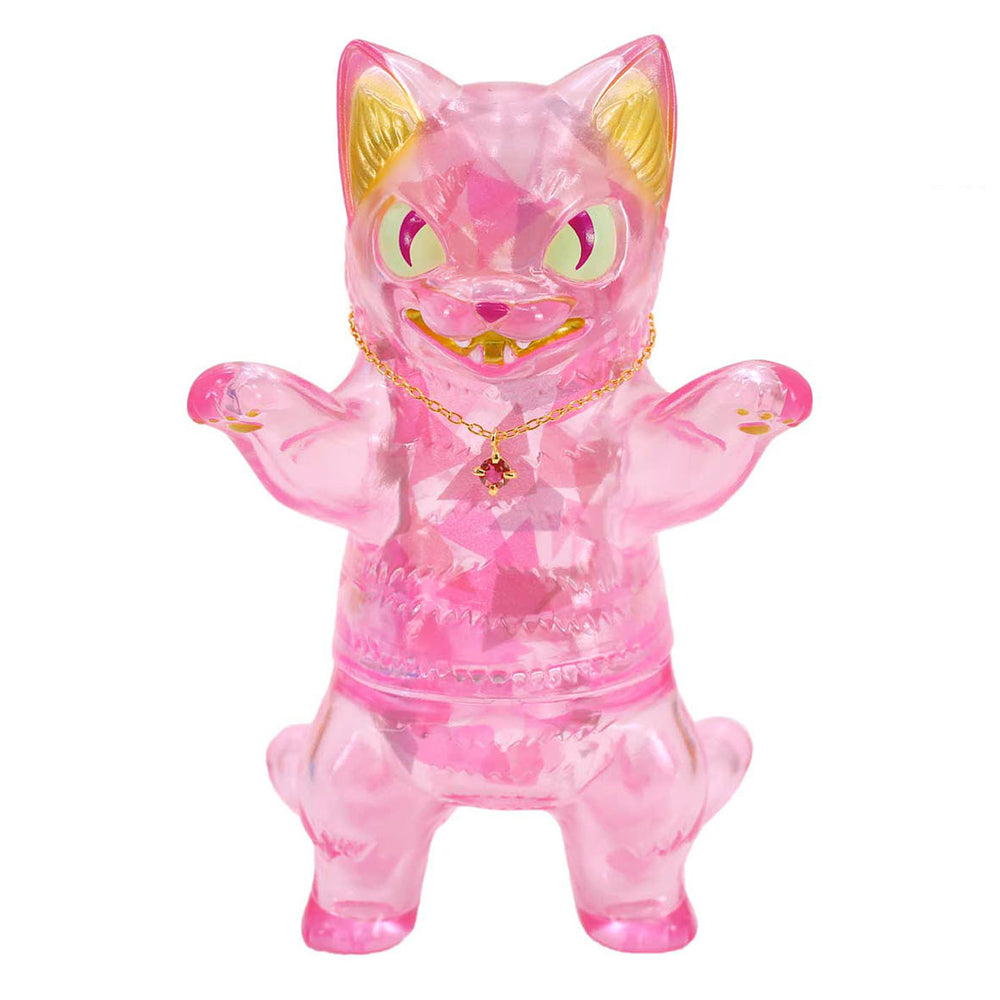 Negora Birthstone Collection (Pink Tourmaline Version) Sofubi Art Toy by Konatsuya