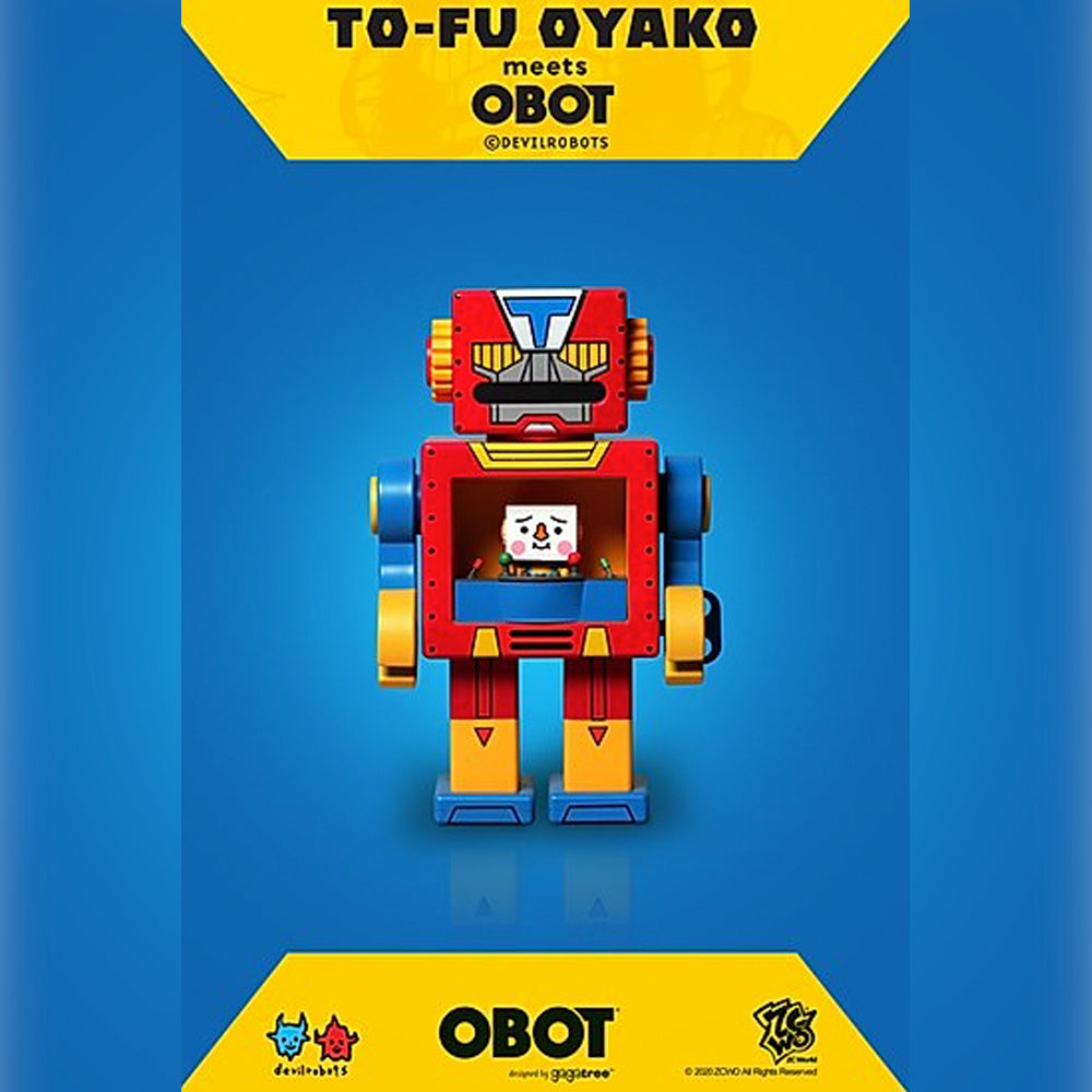 その他 PI PLAY IMAGINATIVE TO-FU OYAKO MOLLY Toy44 To-Fu x Molly 豆腐人聯名公仔2008-2009年出品Devilrobots