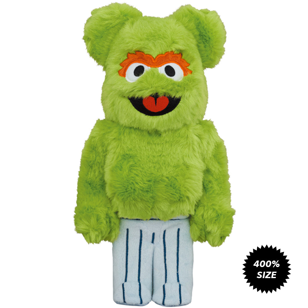 *Pre-order* Oscar the Grouch (Costume Ver.) 400% Bearbrick by Medicom Toy